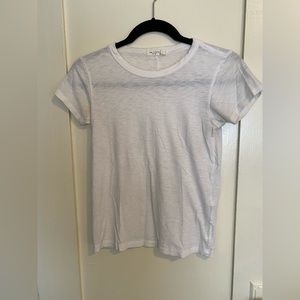 Rag & bone "the slub tee" size XXS in white